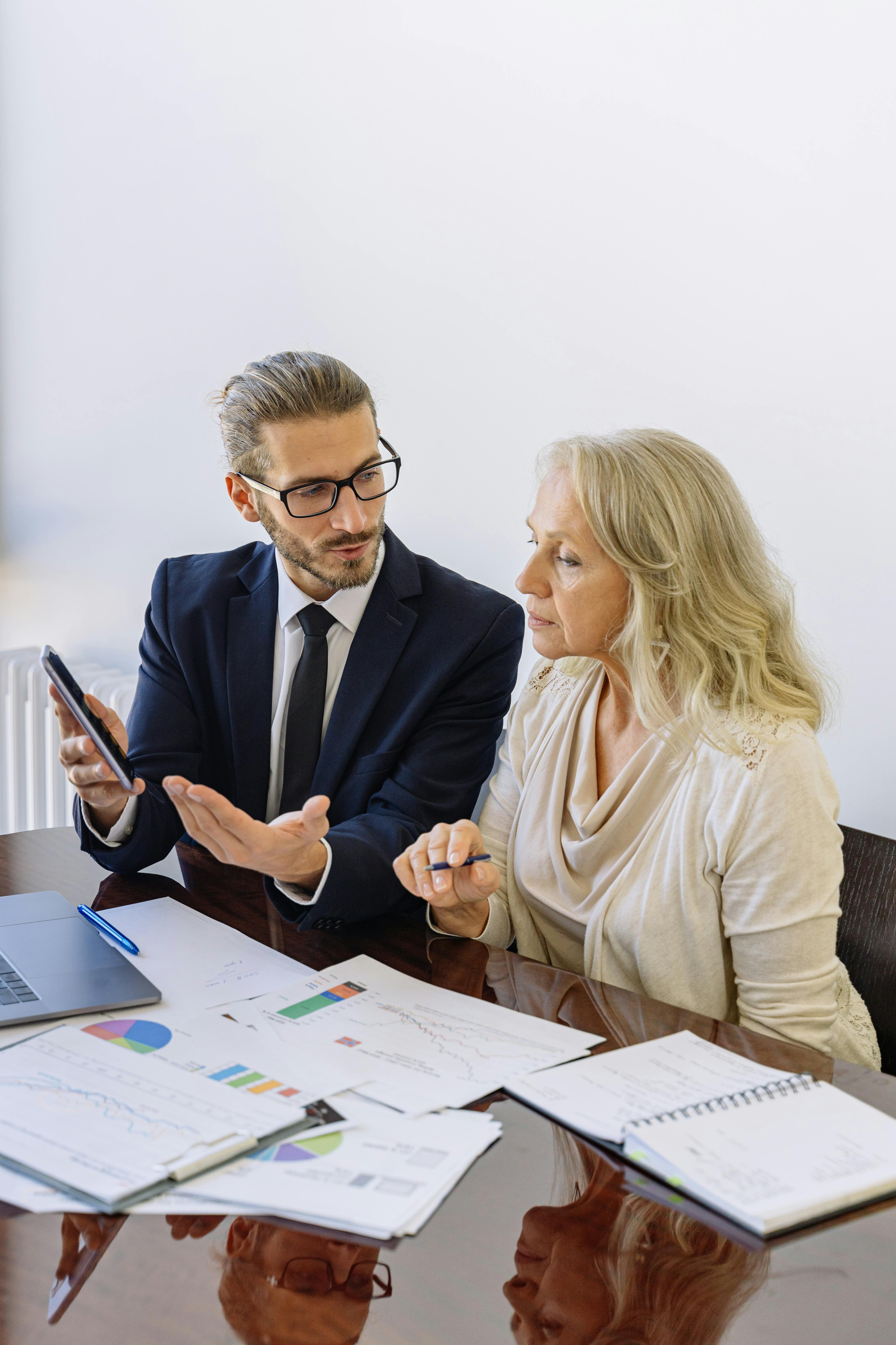 Business teamwork and collaboration